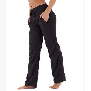 Black Marika Ilene ruched joggers